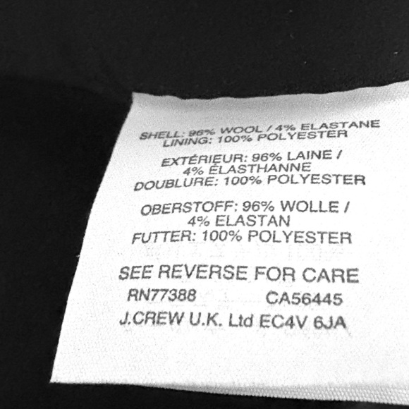 J. CREW Willa Blazer Jacket
Womens Navy Blue Italian Wool, navy - Picture 2 of 8